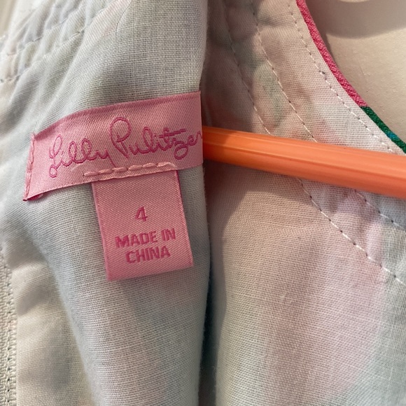 EUC Lilly Pulitzer Girl’s Dress – Size 4. - Picture 4 of 4